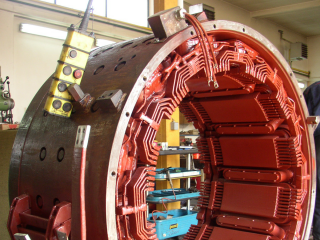 Popravak statora namota sa izradom i zamjenom polnih namota glavnog generatora dizel-električne lokomotive